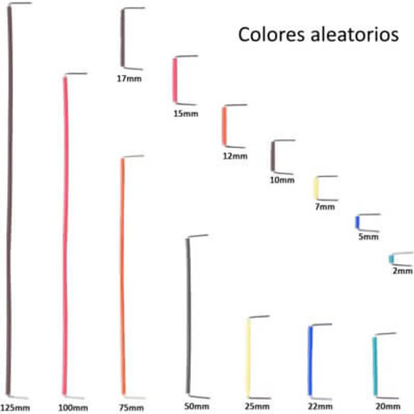KIT DE 560 CABLES ALAMBRE ESTAÑADO PARA PUENTEAR EN CAJA TRANSPARENTE 2