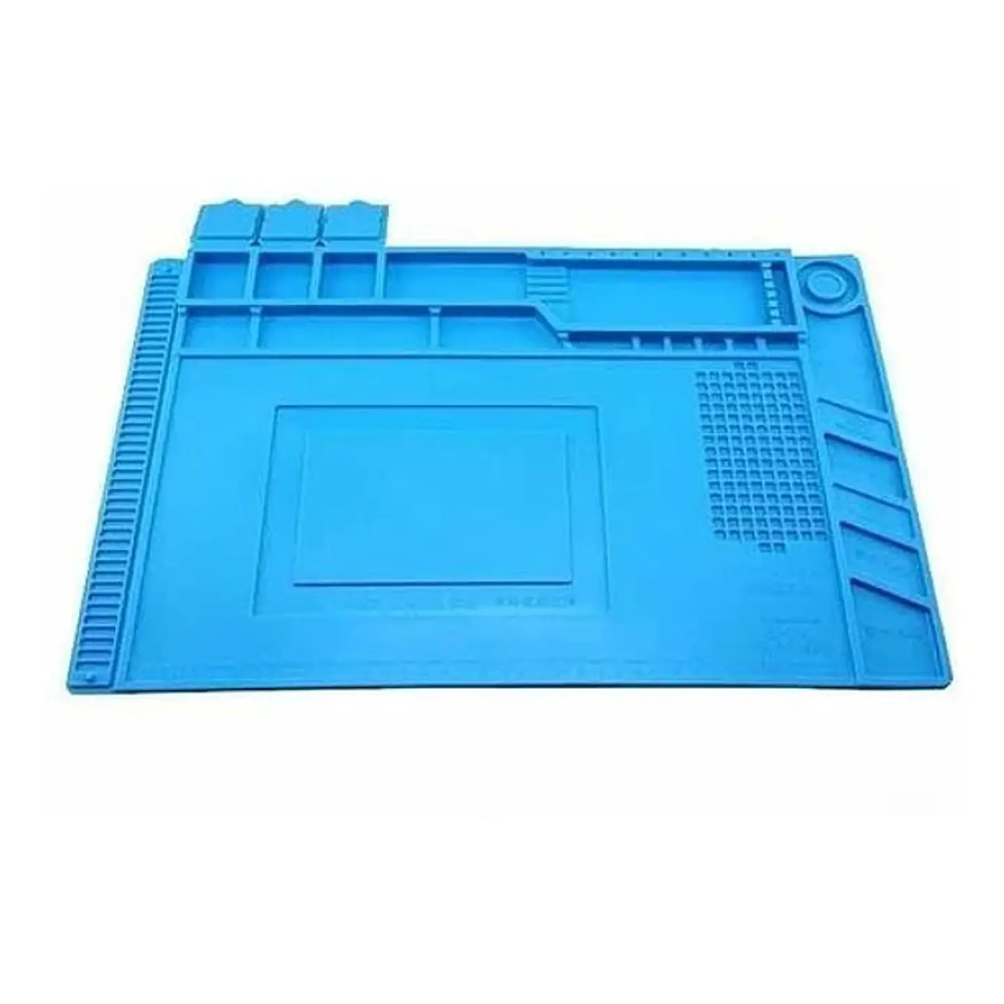 TAPETE PROFESIONAL ANTIESTATICO FLEXIBLE (GRANDE CON COMPARTIMENTOS) 45X30CM 1