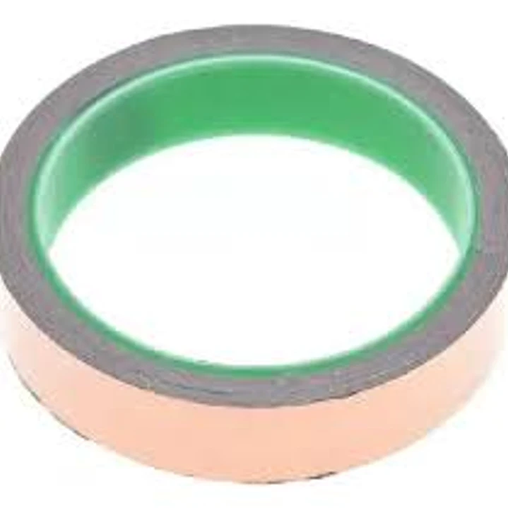  CINTA DE COBRE ADHESIVA CONDUCTORA 10MT 2