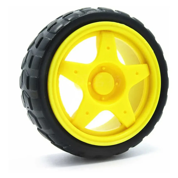 Set de 4 Llantas Para Robotica 65mm  2