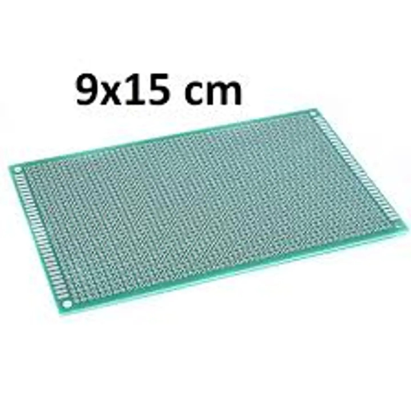 BAQUELA VERDE FIBRA DE VIDRIO 9X15CM UNIVERSAL DE PUNTOS