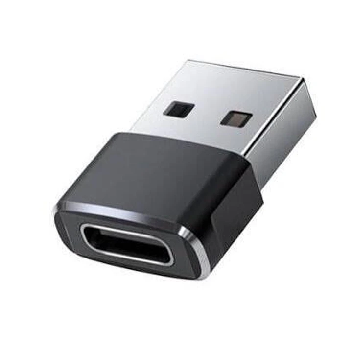 CONECTOR CONVERTIDOR HEMBRA TIPO C A USB MACHO