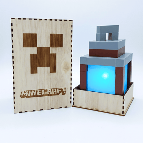 Lampara Minecraft - Farol 5