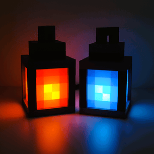 Lampara Minecraft - Farol