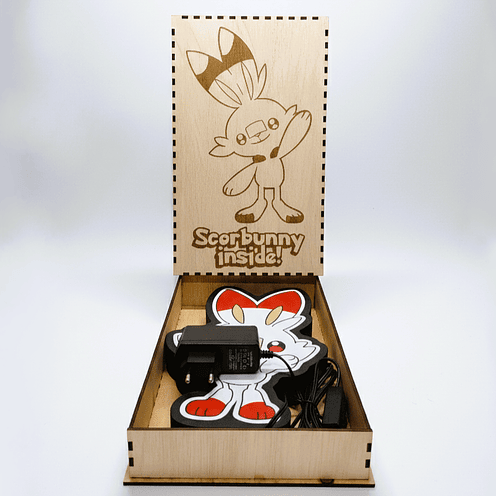 Lampara Pokémon Scorbunny 3