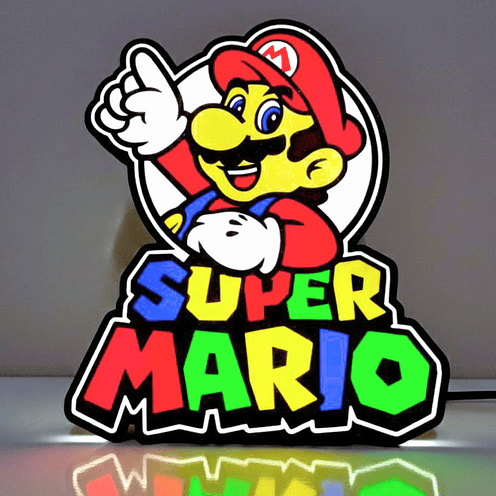 Lampara Super Mario 1