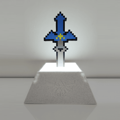 Lampara Master Sword 8-bits Zelda 1