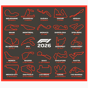 Calendario Formula 1 2026
