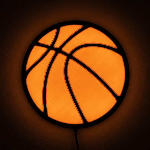 Lámpara Balón de Basketball 1