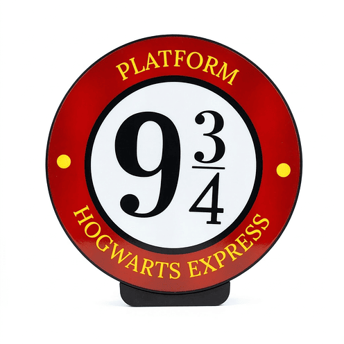 Lámpara Plataforma 9¾ Hogwarts 2