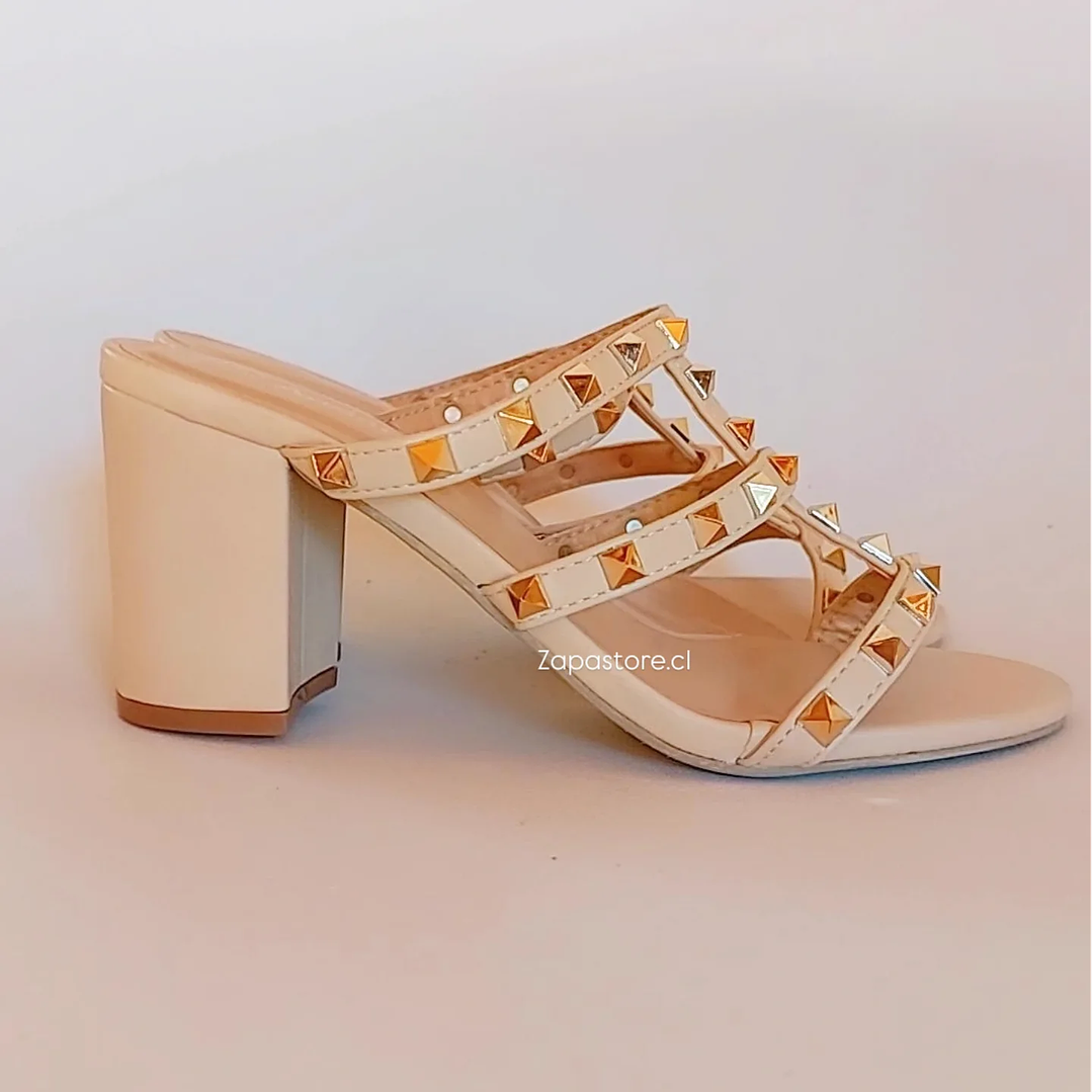 Sandalias Tachitas beige 1