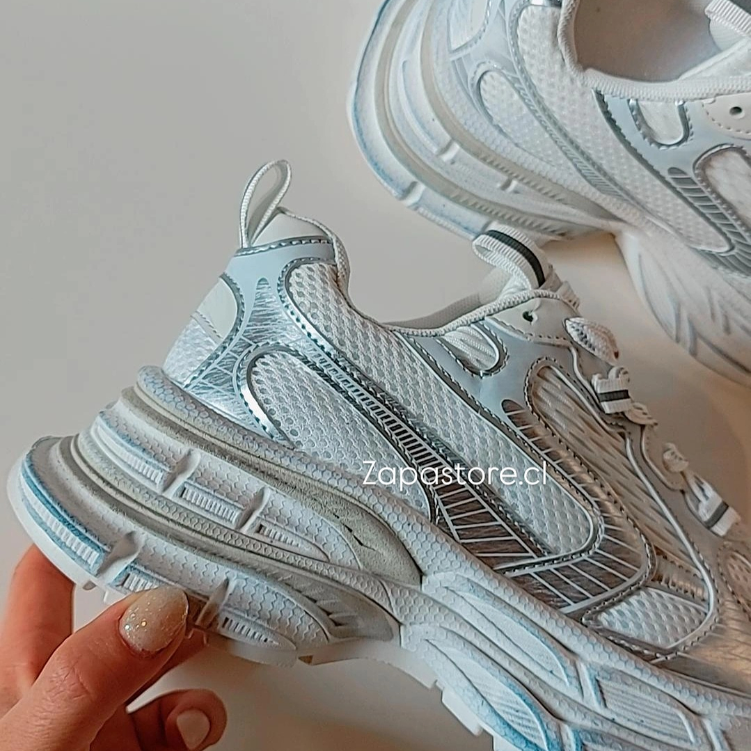 Zapatillas Print Silver 5