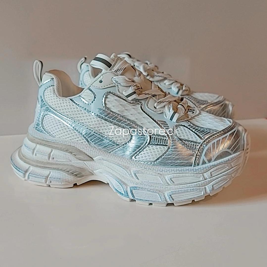 Zapatillas Print Silver 3