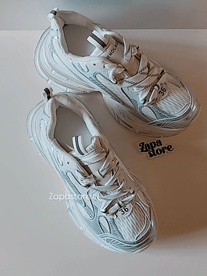 Zapatillas Print Silver