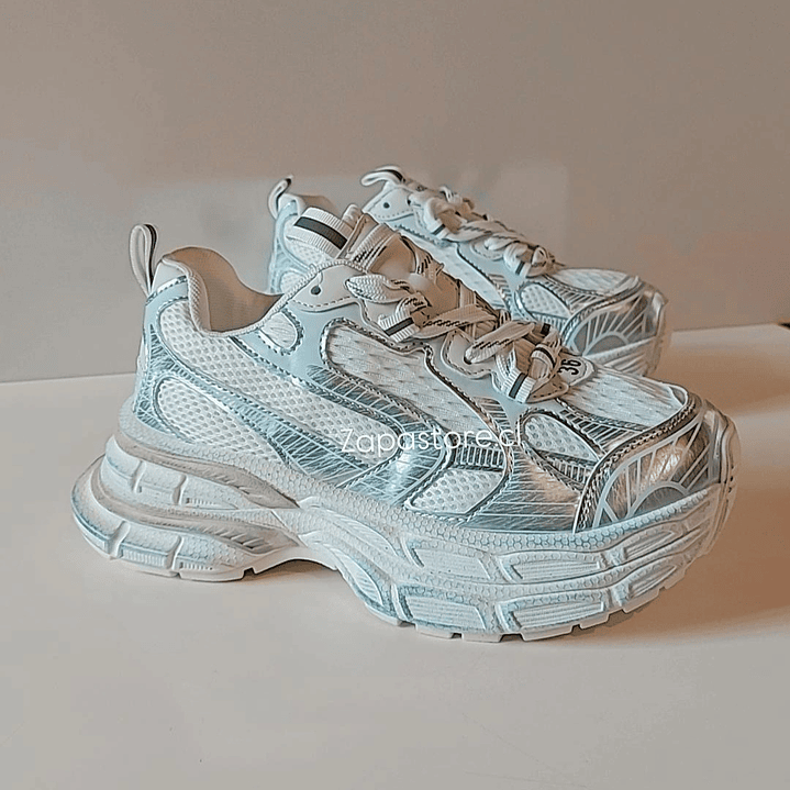 Zapatillas Print Silver 4