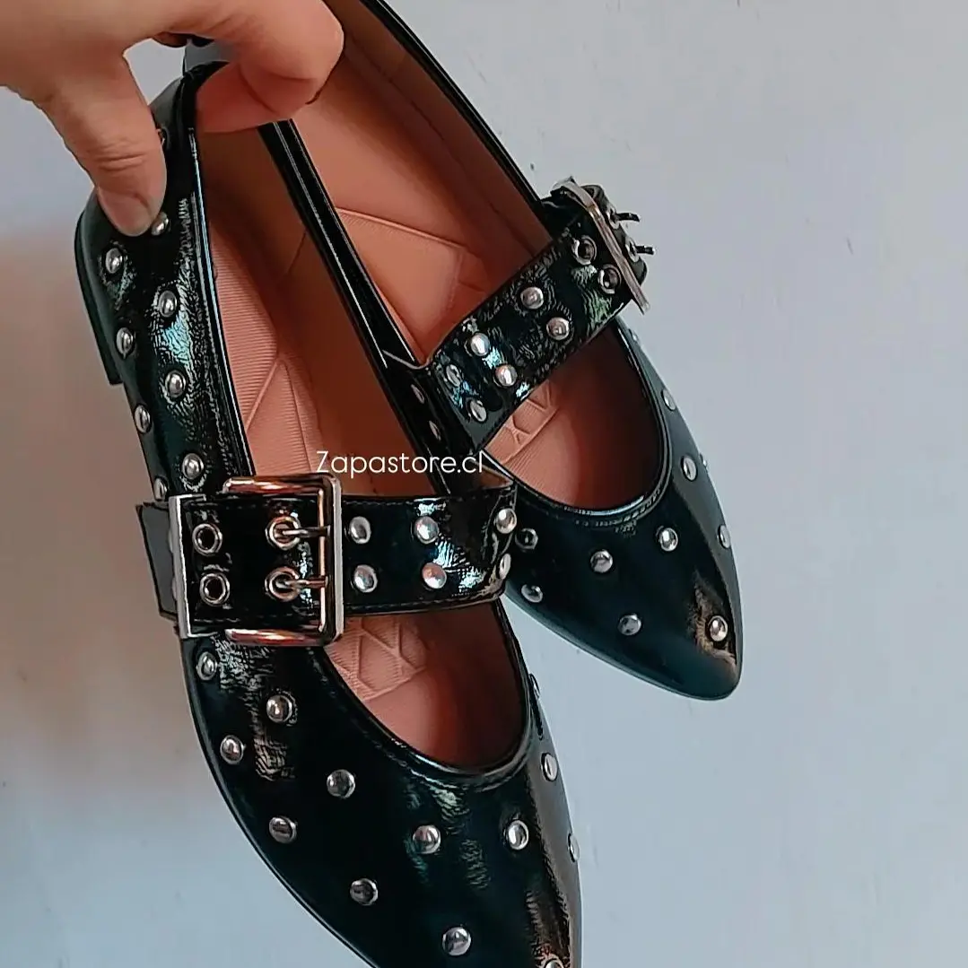 ballerina tachitas negro 2