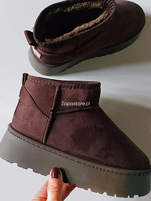 Botitas Comfy chocolate