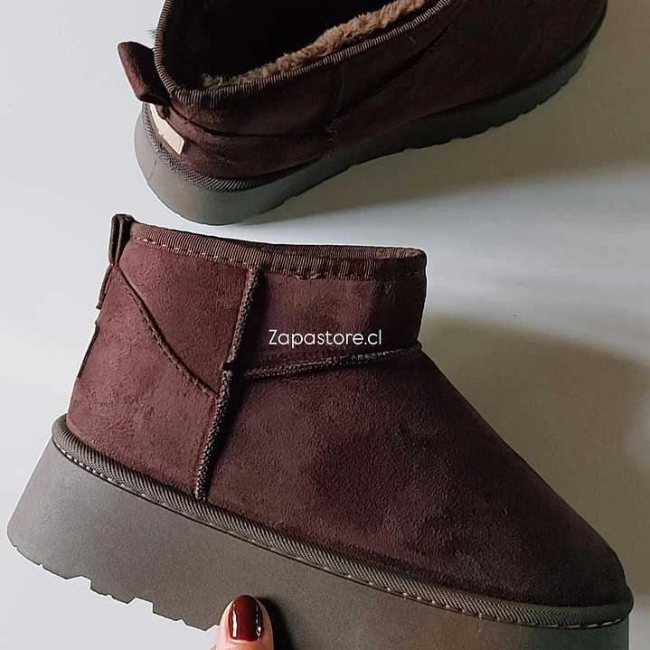 Botitas Comfy chocolate 1