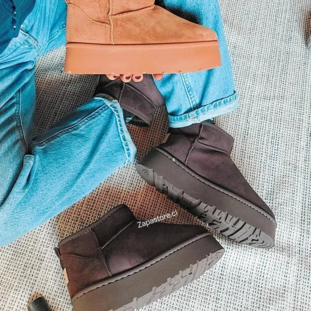 Botitas Comfy chocolate 2