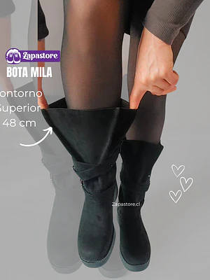 Bota Mila neg (Botas Ajustables)