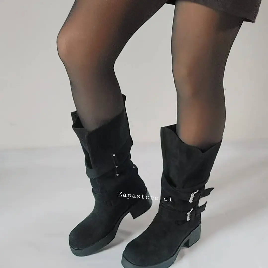 Bota Mila neg (Botas Ajustables) 1