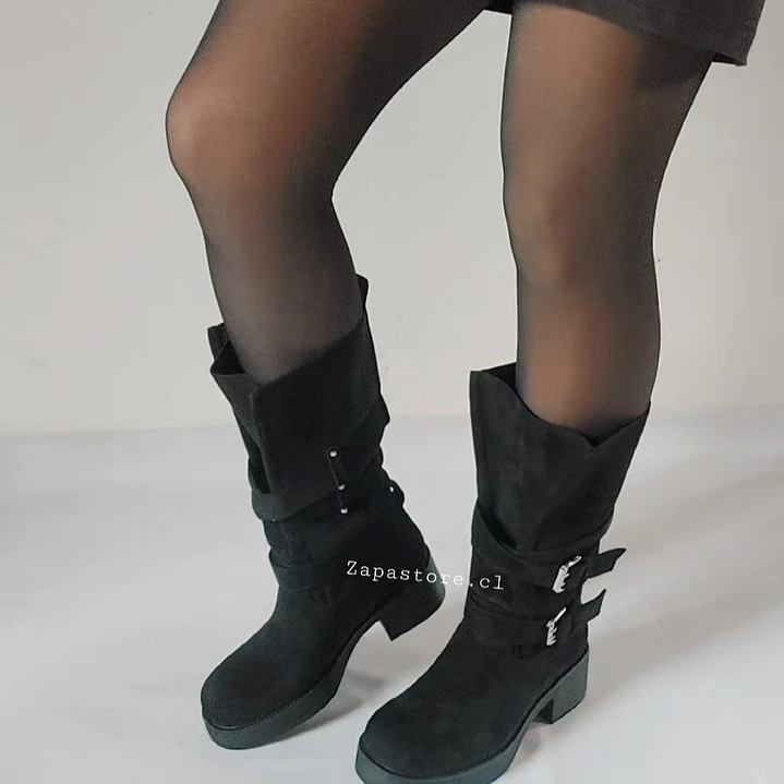 Bota Mila neg (Botas Ajustables) 1