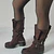 Bota Mila Café  (Botas Ajustables)