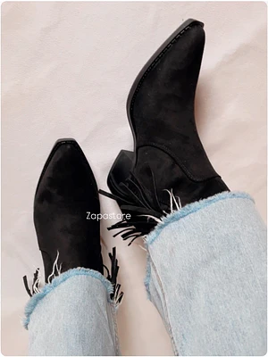 BOTIN FLECOS NEGRO