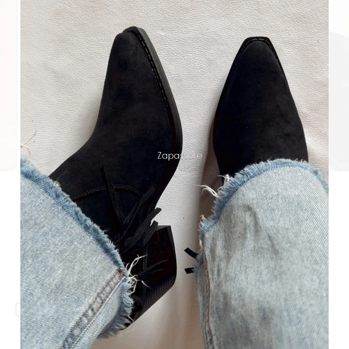 BOTIN FLECOS NEGRO 3