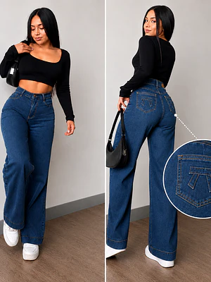 Wide leg lazo 