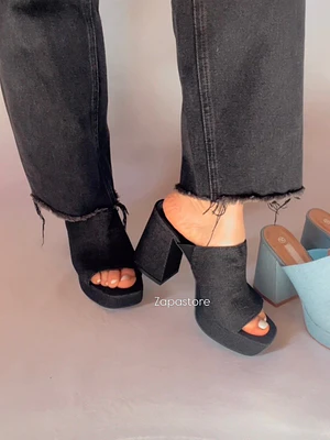 Sandalias Denim 
