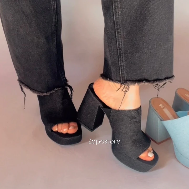 Sandalias Denim  2