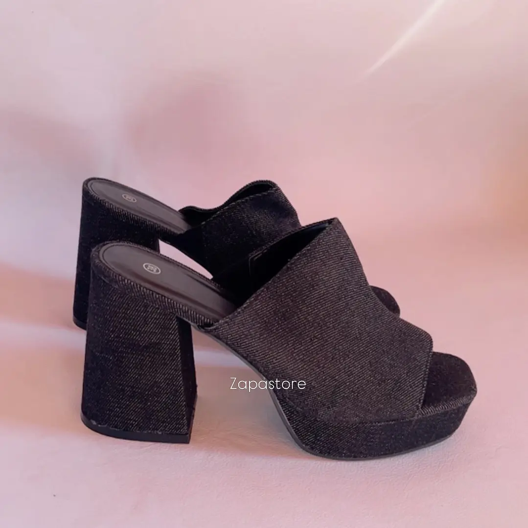 Sandalias Denim  1
