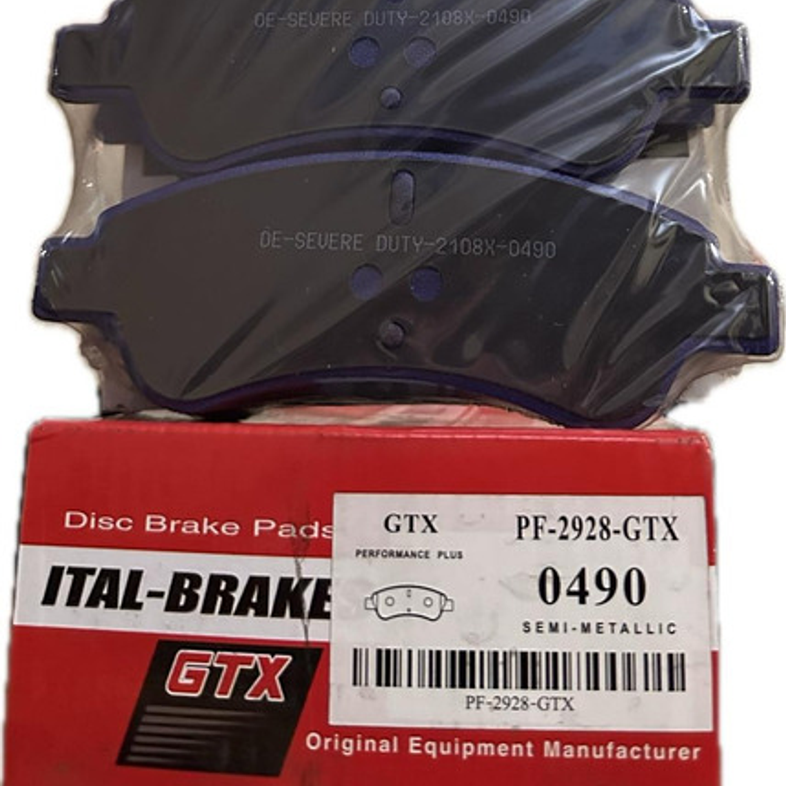 Pastillas De Freno Delanteras Gtx Peugeot Partner 3