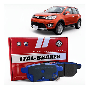 Pastillas De Frenos Traseras Gtx Great Wall M4 2014-2019