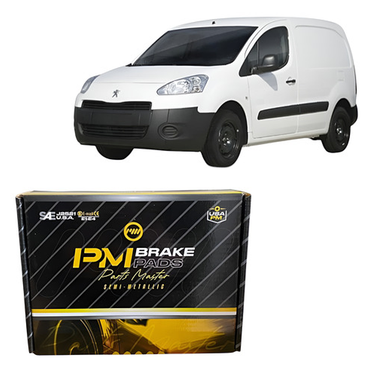 Pastillas Freno Delanteras Ital Brakes Partner/berlingo 1