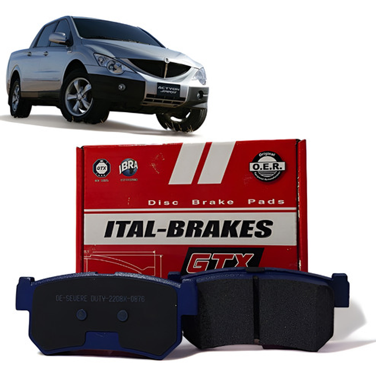 Pastillas De Frenos Traseras Ssanyong Actyon Sport 2006-2019 1