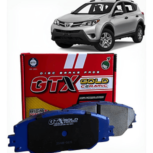Pastillas Freno Del + Tra Ceramica Toyota Rav4 2014-2020