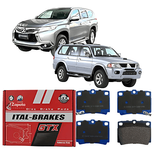 Pastilla De Freno Trasera Mitsubishi Montero Sport 2000-2020