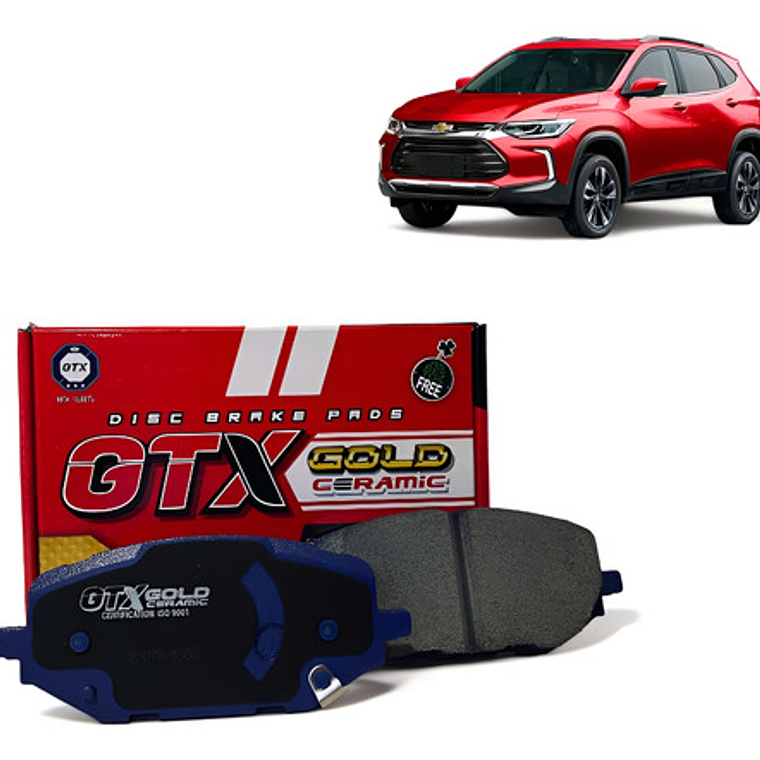 Pastillas Freno Delanteras Gtx Chevrolet Tracker 2022+ 1