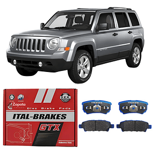 Pastillas De Frenos Traseras Jeep Patriot 2007-2014