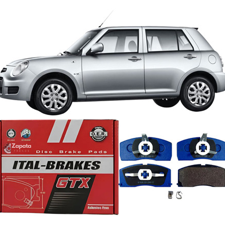 Pastillas De Frenos Delanteras Lifan 320 1.3 2007-2014 1