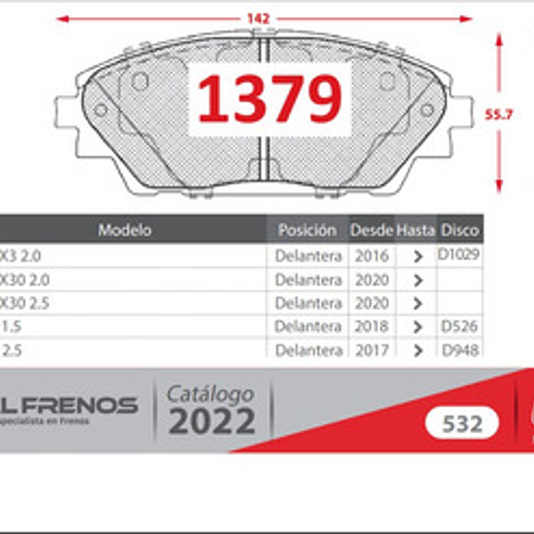 Pastillas Freno Delant+tras Mazda 3 Ceramicas 2013+ 3