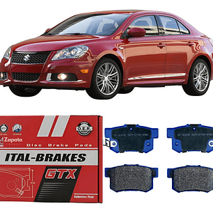 Pastillas Freno Traseras Gtx Suzuki Kizashi 2010+