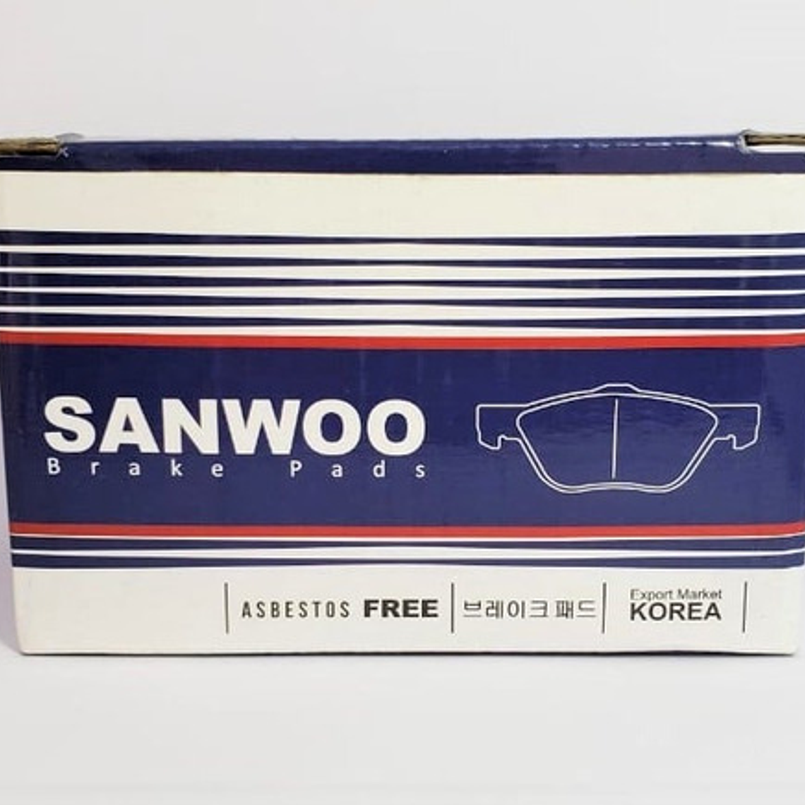 Pastillas De Freno Delanteras Mazda 6 2014-2023 Sanwoo 3
