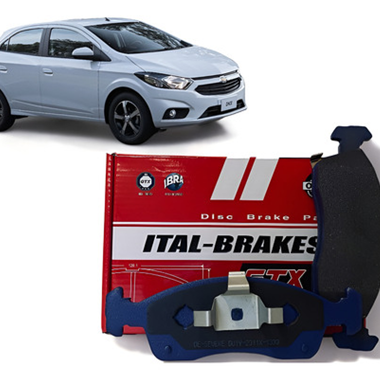 Pastillas Freno Delanteras Gtx Chevrolet Onix - Prisma 1