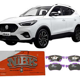 Pastillas Freno Delanteras Mg Zs / Zx Marca Nibk Cerámica