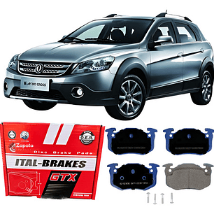 Pastillas De Frenos Traseras Dfm H30 1.6 2016-2019