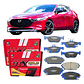 Pastillas Freno Delant+tras Mazda 3 Ceramicas 2018+ - Miniatura 1
