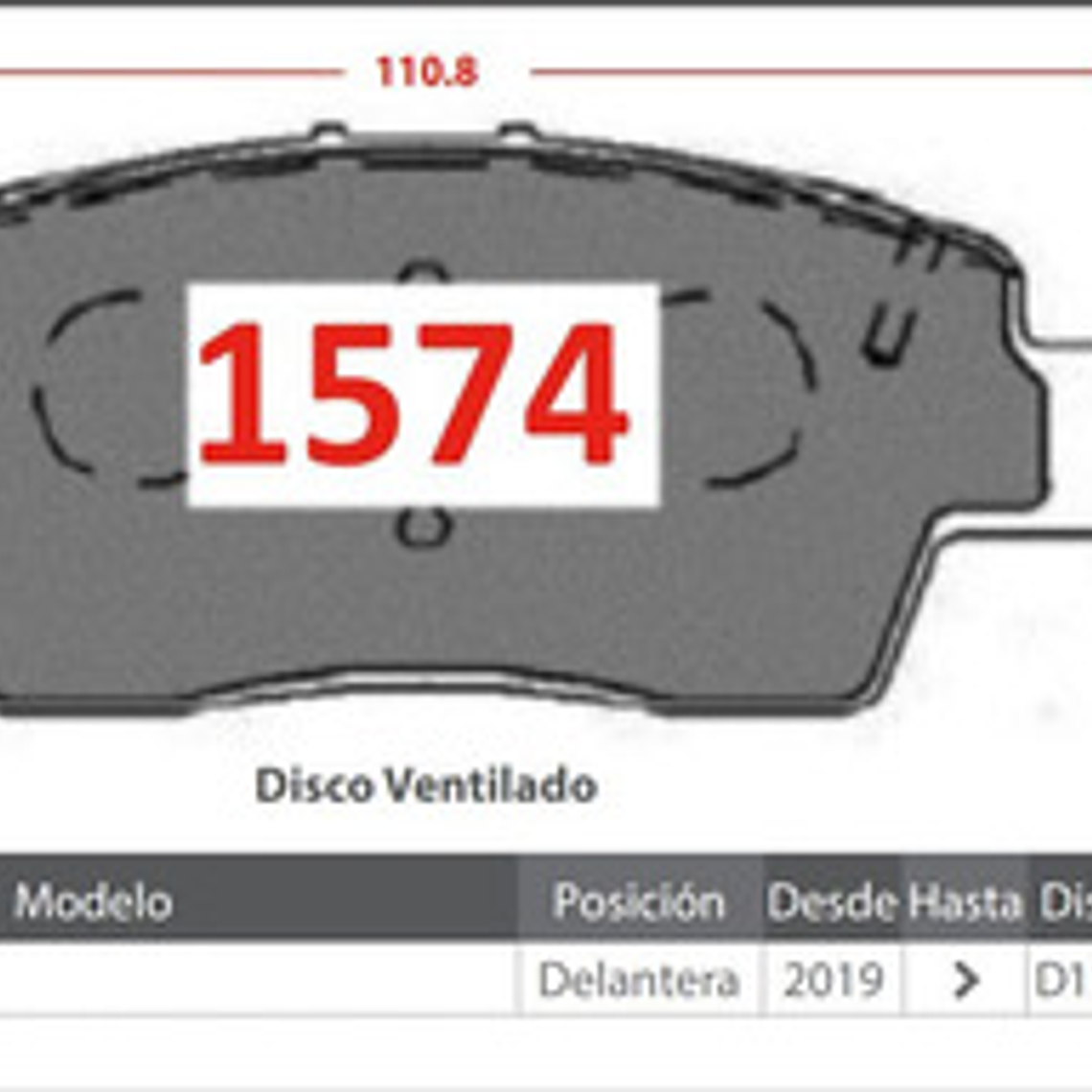 Pastillas Freno Delanteras Gtx Para Renault Kwid 2
